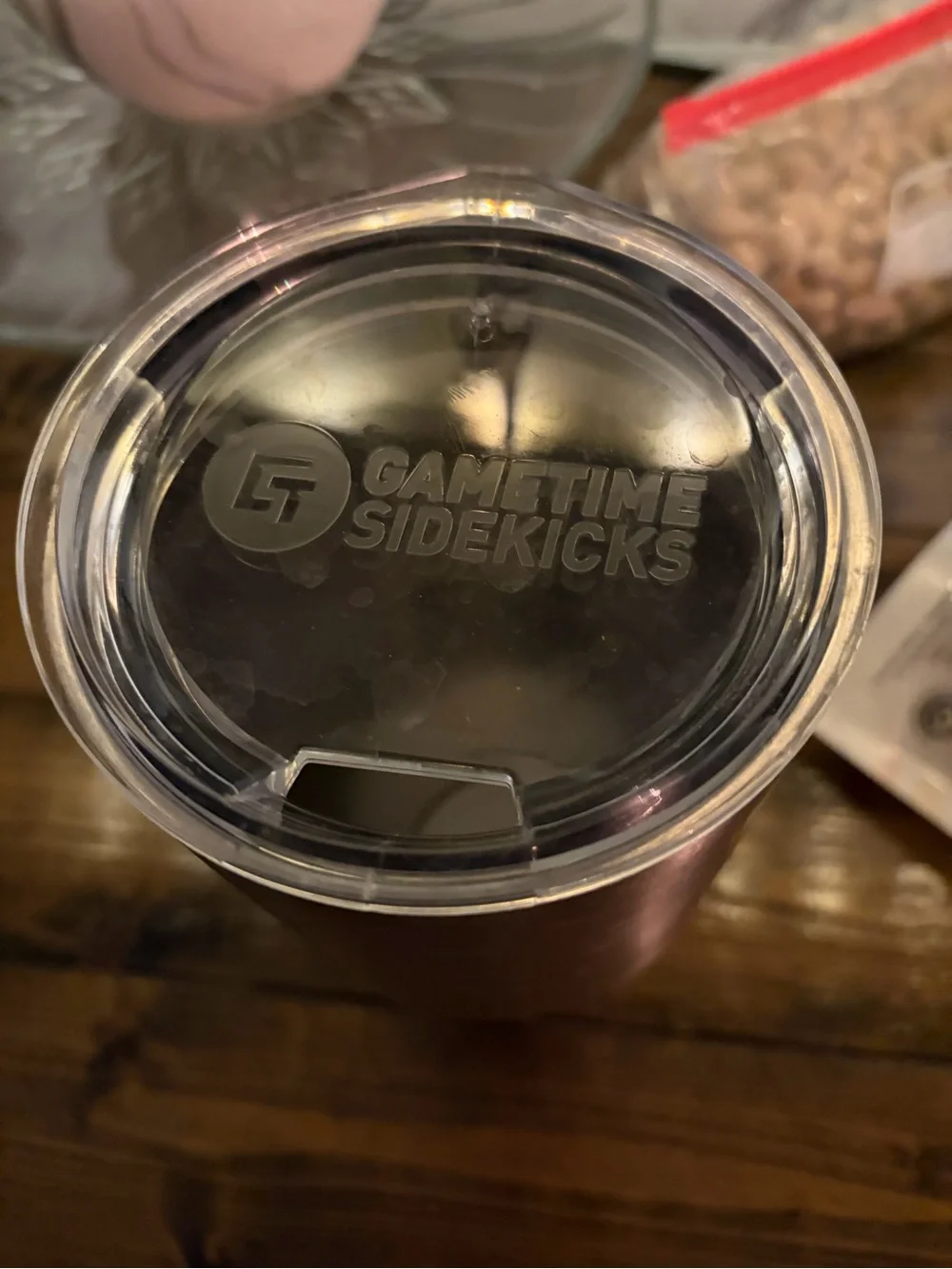 Stainless Steel Insulated Tumbler with Orange OSU Logo